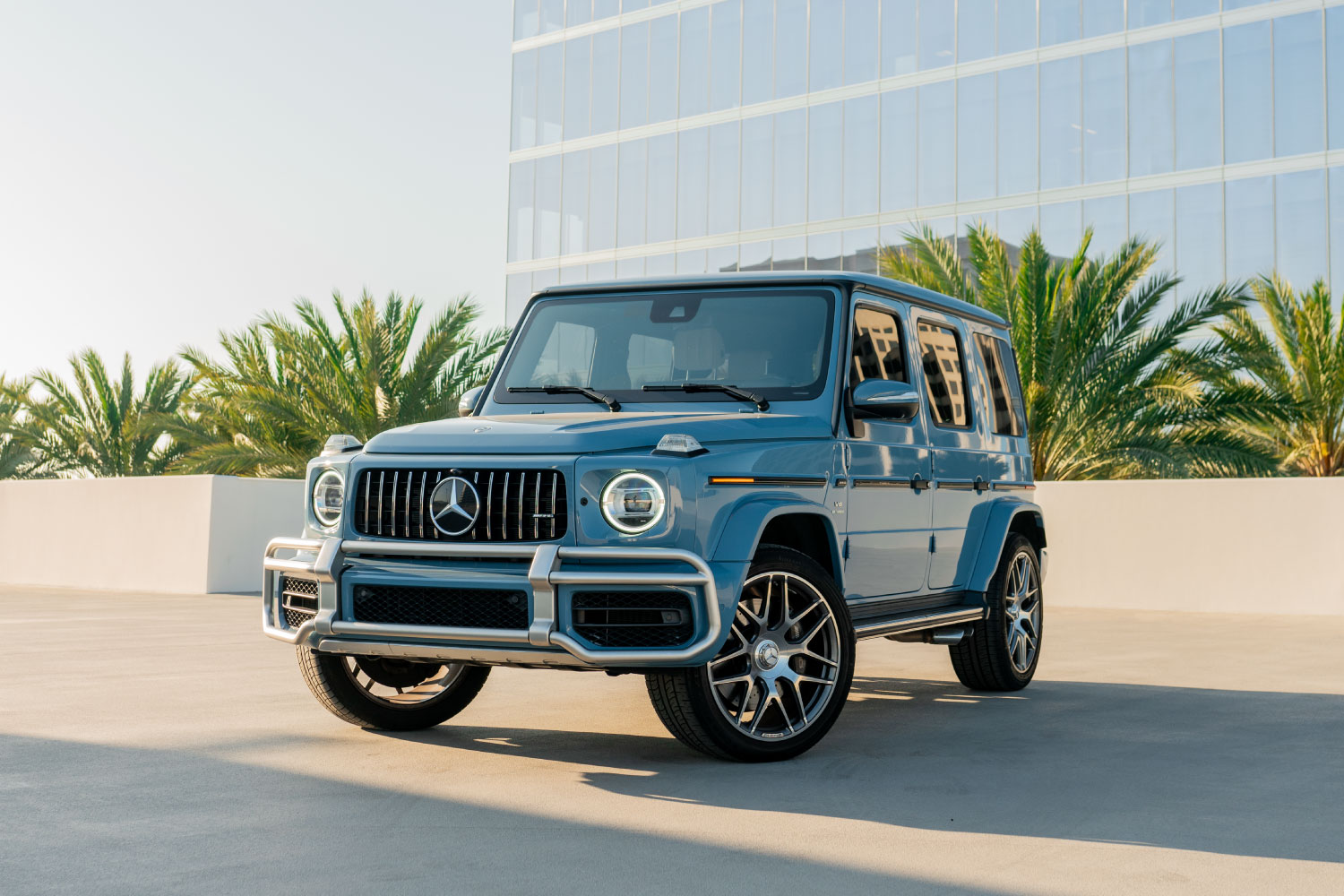 Mercedes G-Class G63 AMG · China Blue