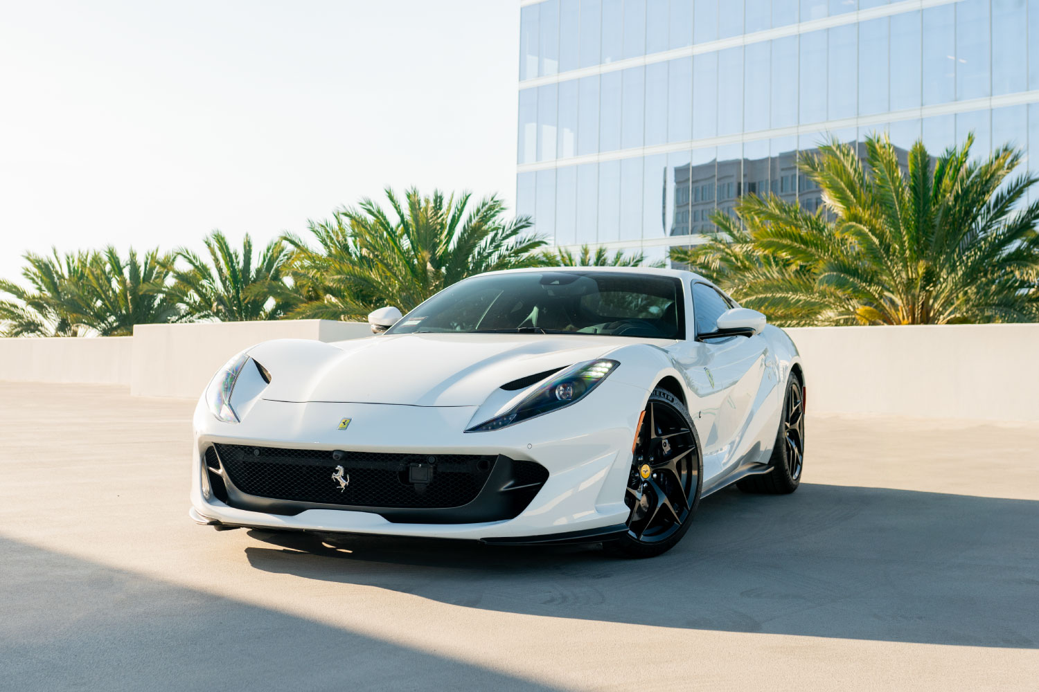 Ferrari 812 Superfast · White